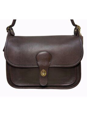 Vintage Coach OG Rambler 9738 Mahogany Brown Bag Purse